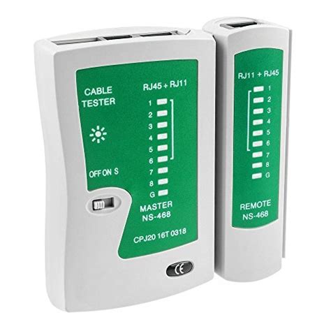 Amity Impex RJ45 Rj11 RJ12 CAT5 CAT6 UTP Network LAN Cable Tester Test ...