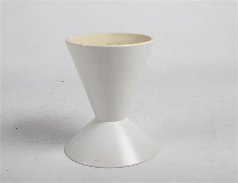 Mid-Century Architectural Pottery "Double Cone" Planter by LaGardo ...