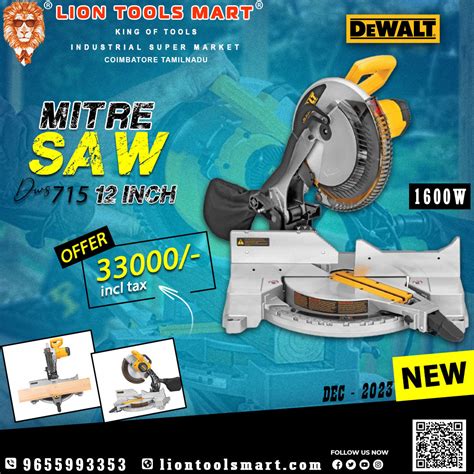 DEWALT DWS715 12-Inch Miter Saw Review: A Powerful Tool for Precise Cu ...