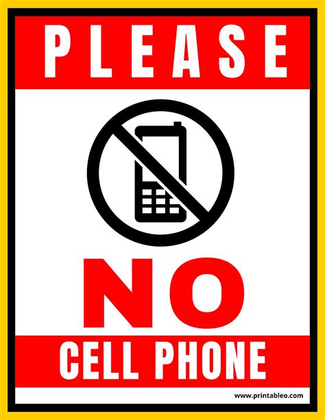 Cell Phone Sign 的图像结果