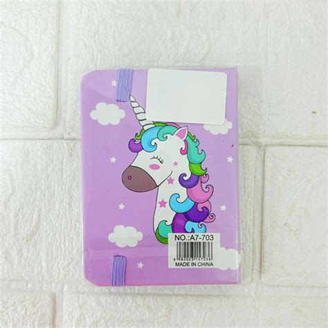 AM6368 Pocket Diary A7 Mini Notebook with Elastic Band Mix Design – Amd ...