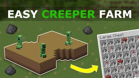 Image result for Minecraft Java 1.18.2 Creeper Farm