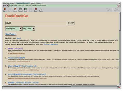Image result for Dillo Browser Enable JavaScript