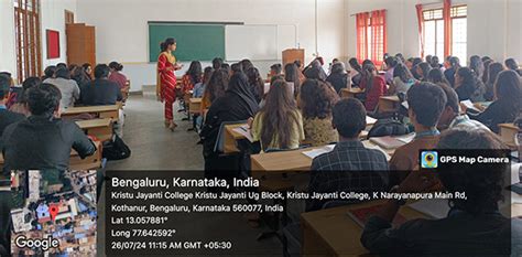 Department of Forensic Science: Kristu Jayanti College, Bengaluru