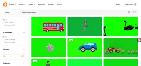 Top 7 Platforms for Green Screen Cartoon Characters Downloading