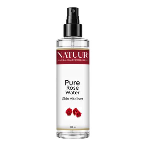 Pure Rose Water-Skin vitaliser 200 ml – Natuur.in