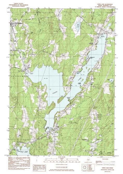 Map Of China Lake