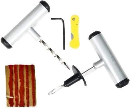 SNAPSHOPECOM Universal Tubeless Tyre Puncture Kit Emergency, Flat Tire ...