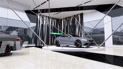 汽车展厅设计_宝骏4S店设计_联合创智展厅设计公司