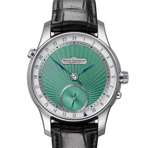New: Moritz Grossmann GMT Guilloche Green captures the romance of ...
