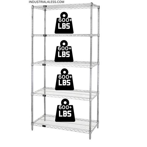Stainless Steel Wire Shelving - 21" x 60"
