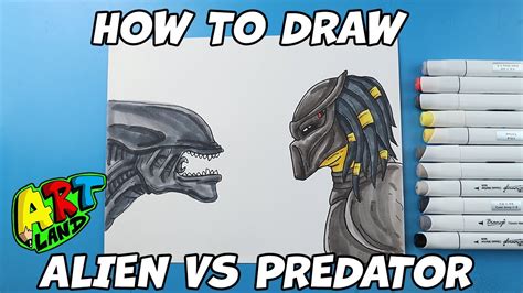 Image result for Alien vs Predator Draw