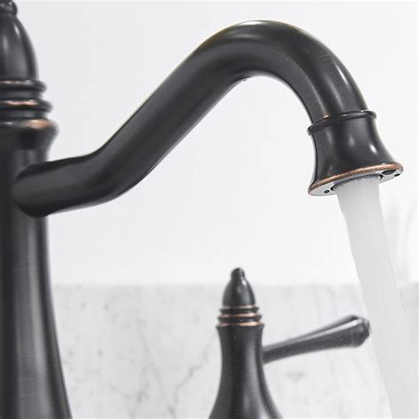 Buy Widespread Bathroom Faucet Oil Rubbed Bronze Antique 2-Handle Sink ...