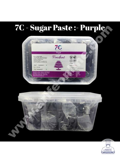 7C Fondant - Purple (1 KG) – Arife Online Store