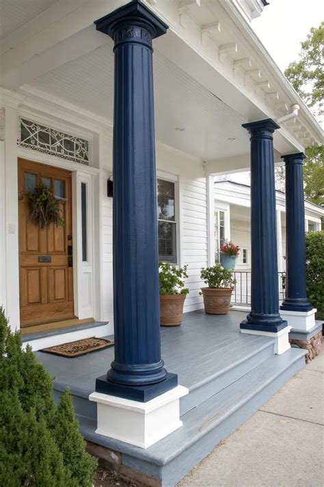 20+ Inspiring Modern Front Porch Column Ideas