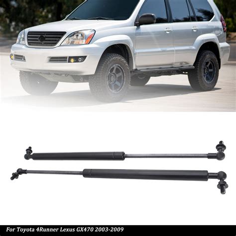 4Runner Lift ECCPP 2x Front Hood Lift Supports For Lexus GX470 & Toyota ...