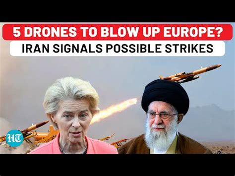 Iran's 5 Drones Enough To...? Europe Gets 'City-Killer' Threat from ...
