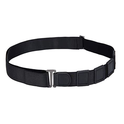Buy Diazola Men's Shirts Stays Adjustable Elastic Lock Belt Shirt ...