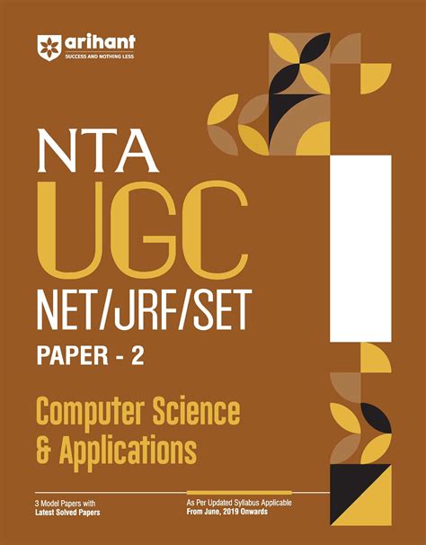 Image result for NTA UGC Net Computer Science Application Book PDF