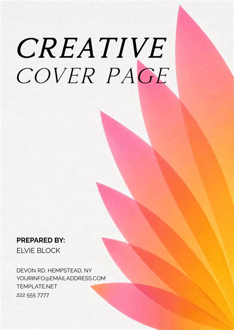 Danica Design Kit Cover Page Templates Planner Templates | Picstank