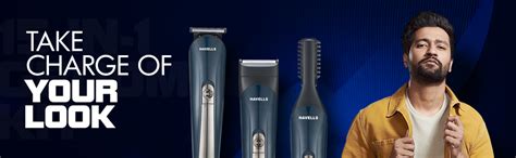 Havells Men Gs7612 Alpha 12 In 1 Grooming Kit, Face, Body And Hair, 120 ...