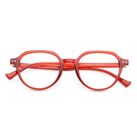 Buy Maroon Full Rim Round Lenskart SG Essentials LA E13386AF-C4 ...