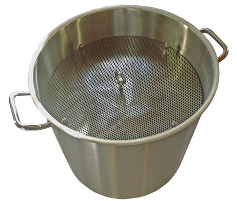 Maischesieb / Aromasieb / Kolonnenboden aus Edelstahl, höhenverstellbar ...