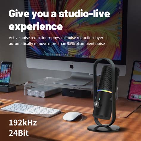 USB Gaming Microphone Desktop Computer Mic YR92