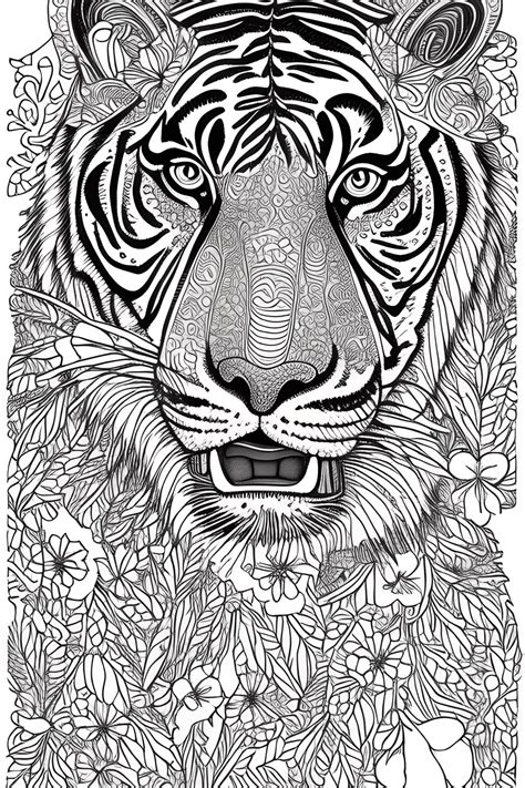 Adult Detailed Coloring Pages
