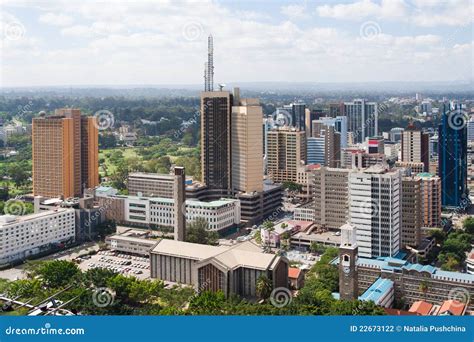 Nairobi, Kenya stock photo. Image of cloudy, built, kenyan - 22673122