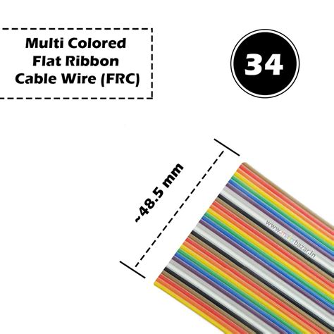 Multi Colored Flat Ribbon Cable Wire for Efficient Internal Wiring