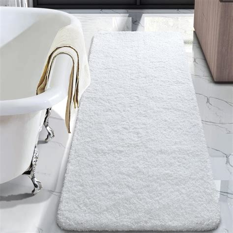 Amazon.com: LOCHAS Bathroom Rug Runner 24x60 Inch, Soft Thick Absorbent ...