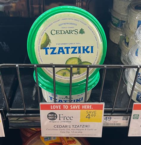 Grab Cedar’s Tzatziki Yogurt Dip For Only $1.75 At Publix - iHeartPublix