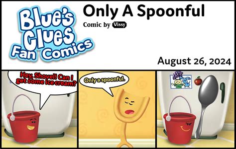 Blue's Clues: Only A Spoonful by Vissy1 on DeviantArt