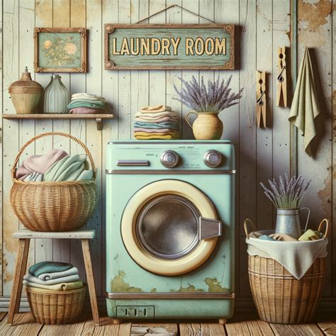 13 Wall Decor Ideas To Spruce Up Your Laundry Room - DreamyHomeStyle