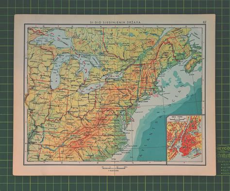 Map Of Northeast America