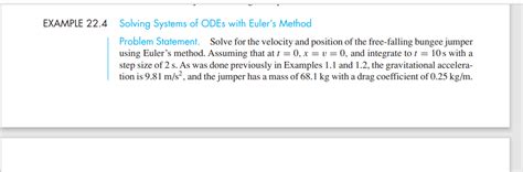 Image result for Solving ODEs Using Euler Method