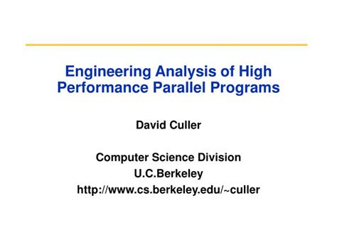 Image result for High Performance Parallel Programming