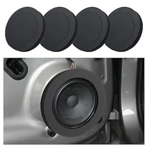 4pcs Speaker Foam Enhancer, 6.5" Speaker Foam Rings to Improve Stereo ...