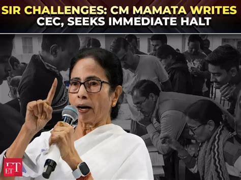 Bengal SIR challenges: BLOs protest outside EC office; CM Mamata writes ...