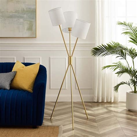 51 Gold Floor Lamps for Glamorous Illumination Anywhere