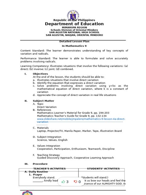 Image result for Chapter Wise Lesson Plan Class 9 Math