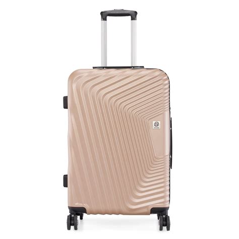 Buy Baomi Retro Roam Light Brown Hard Luggage Online
