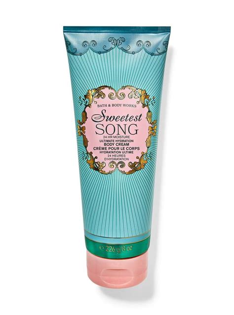Bath & Body Works Sweetest Song Ultimate Hydration Body Cream, 226 g ...