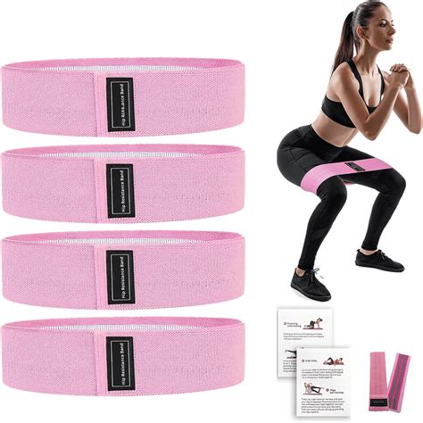 1pc Resistance Bands, Fabric Workout Bands For Women & Men, Cloth Booty ...