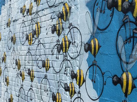 Matt Lively, 27 Beecycles. NEON District Mural. Commissioned by ...