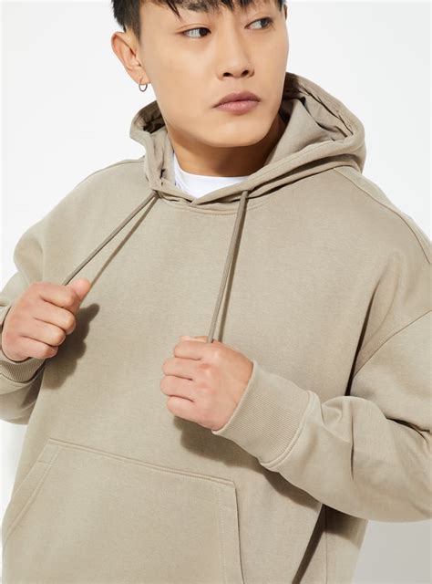 Buy URB_N Men Solid Oversized Hooded Sweatshirt Online at just Rs. 999. ...