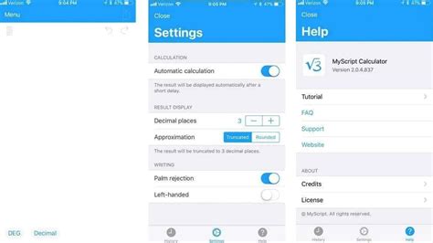 MyScript Calculator 2 Review 的图像结果