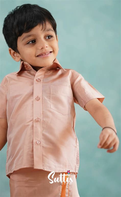 Yazhan - Copper Shade Veshti Sattai – Ivalinmabia