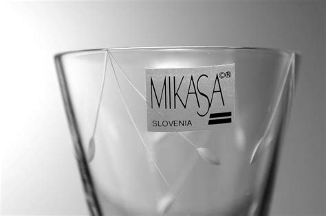 Mikasa Crystal Vase, Glade Pattern, Cut Glass Vase, Etched Glass ...